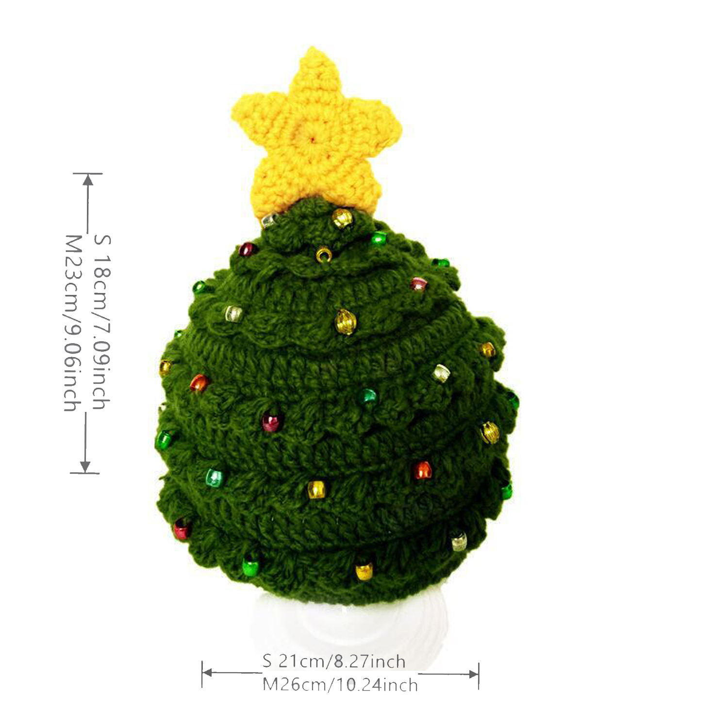 Custom Unique Christmas Tree Star Hat 5