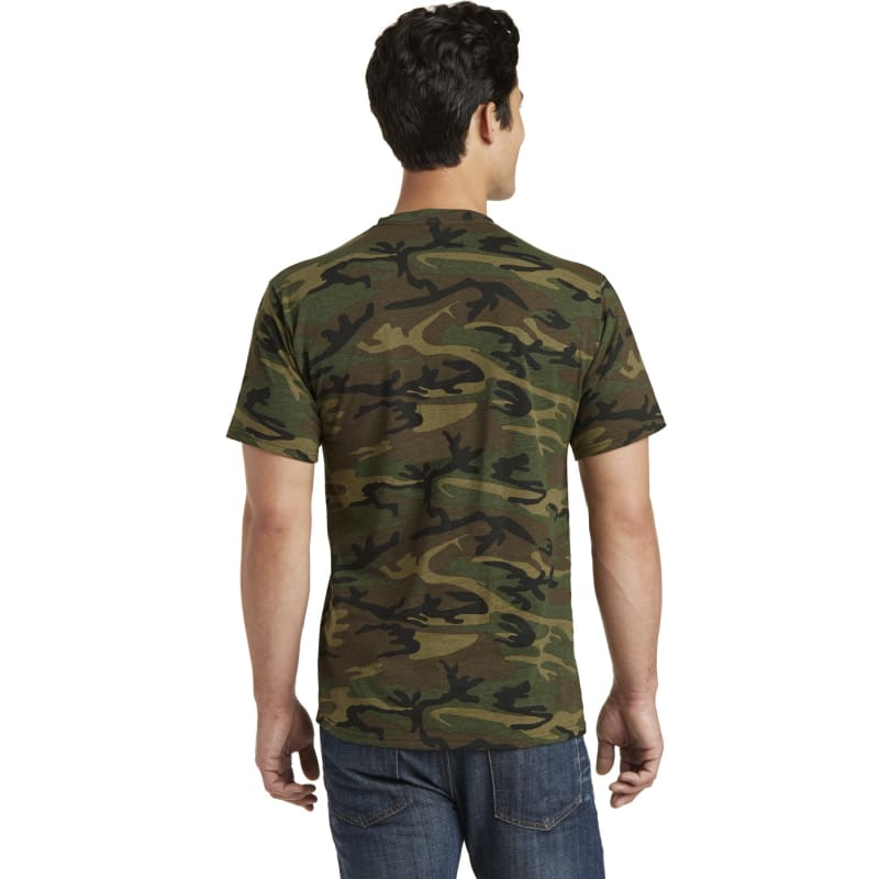 Port & Company Core Cotton Camo Tee. 4