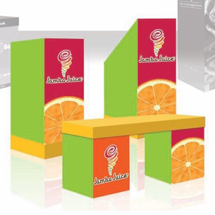 Trade Show Display Cube Table (22"x22"x12")