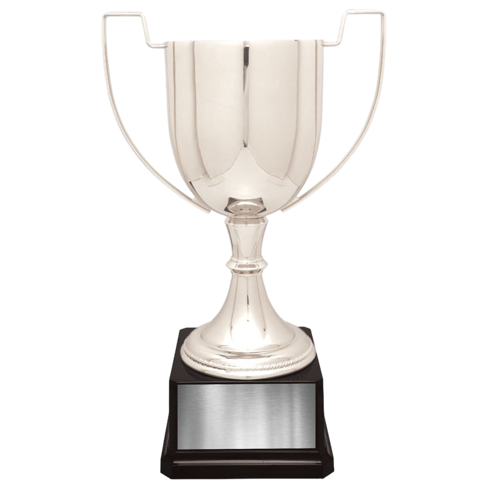13" Completed Zinc Cup Trophy on Plastic Base 11