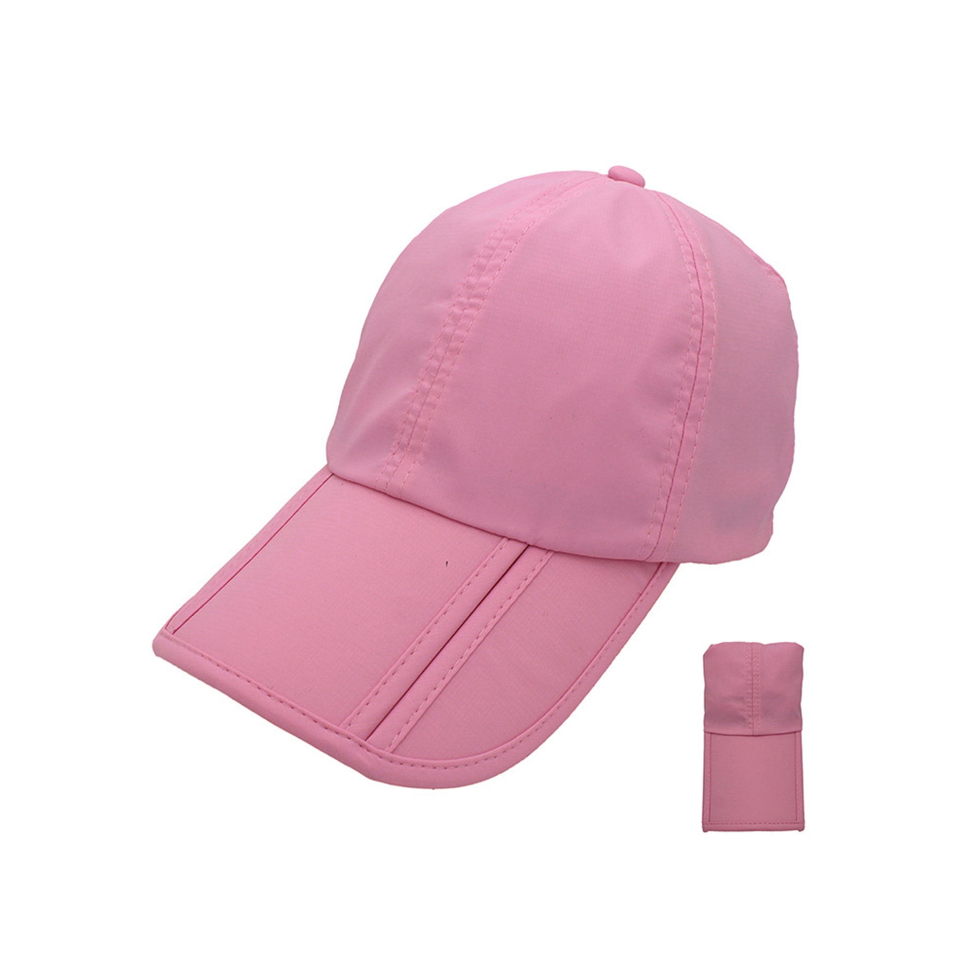Polyester Foldable Waterproof Baseball Cap With UPF Protection 5