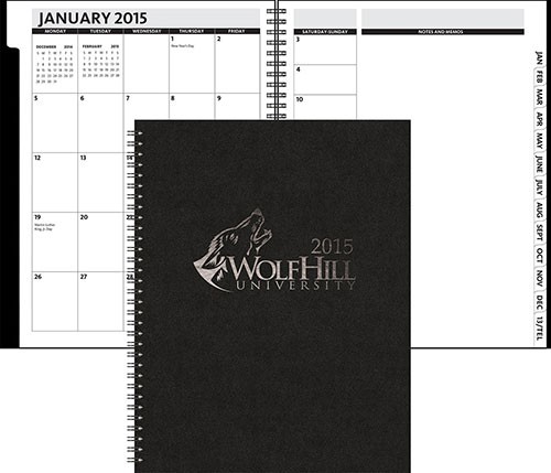 TheDirector™ - Leatherette Monthly Planner 1