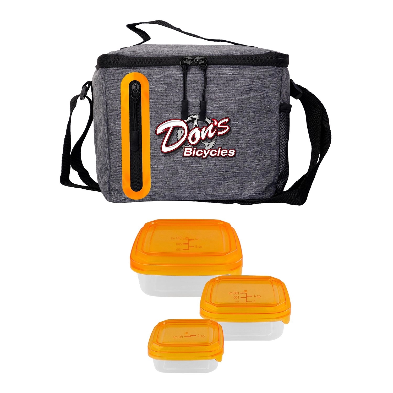 Portion Control Oval Cooler Lunch Set 15