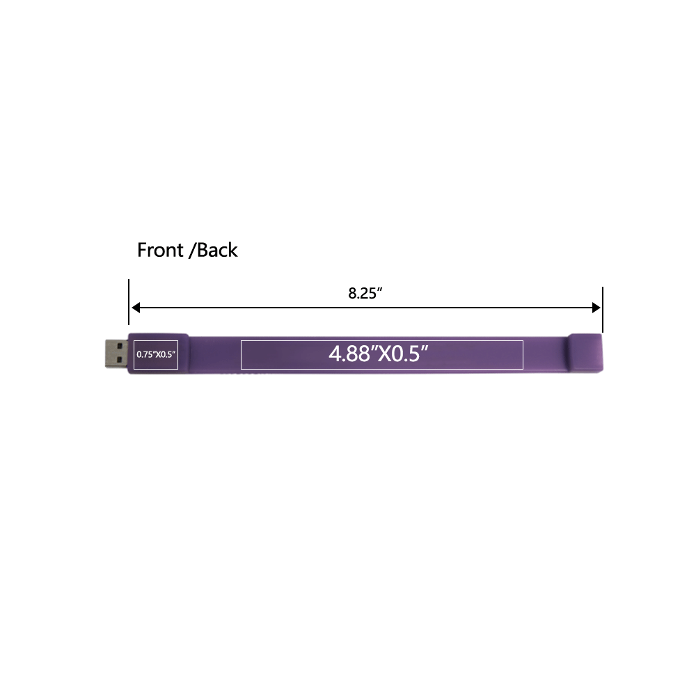 Lombard Wristband USB Drive 23