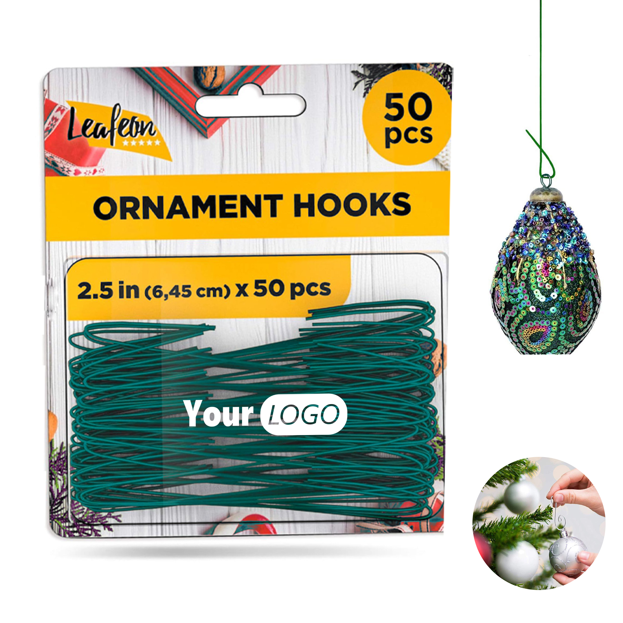 Metal Multi Functional Christmas Decoration Hook - Perfect For Holiday Decoration 2