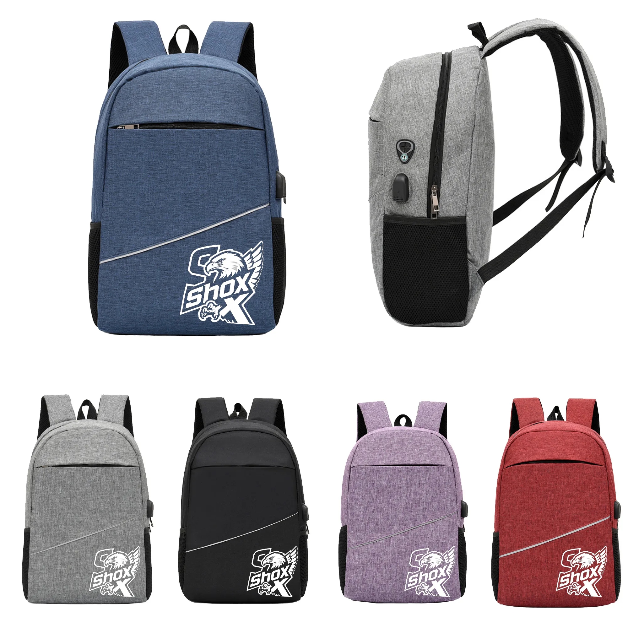 MOQ 50 Multi-function Computer Backpack 5