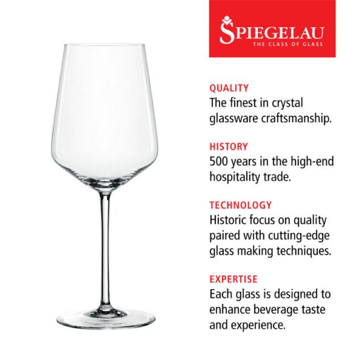 Spiegelau Style 15.5 oz White Wine Glass, set of 4 5