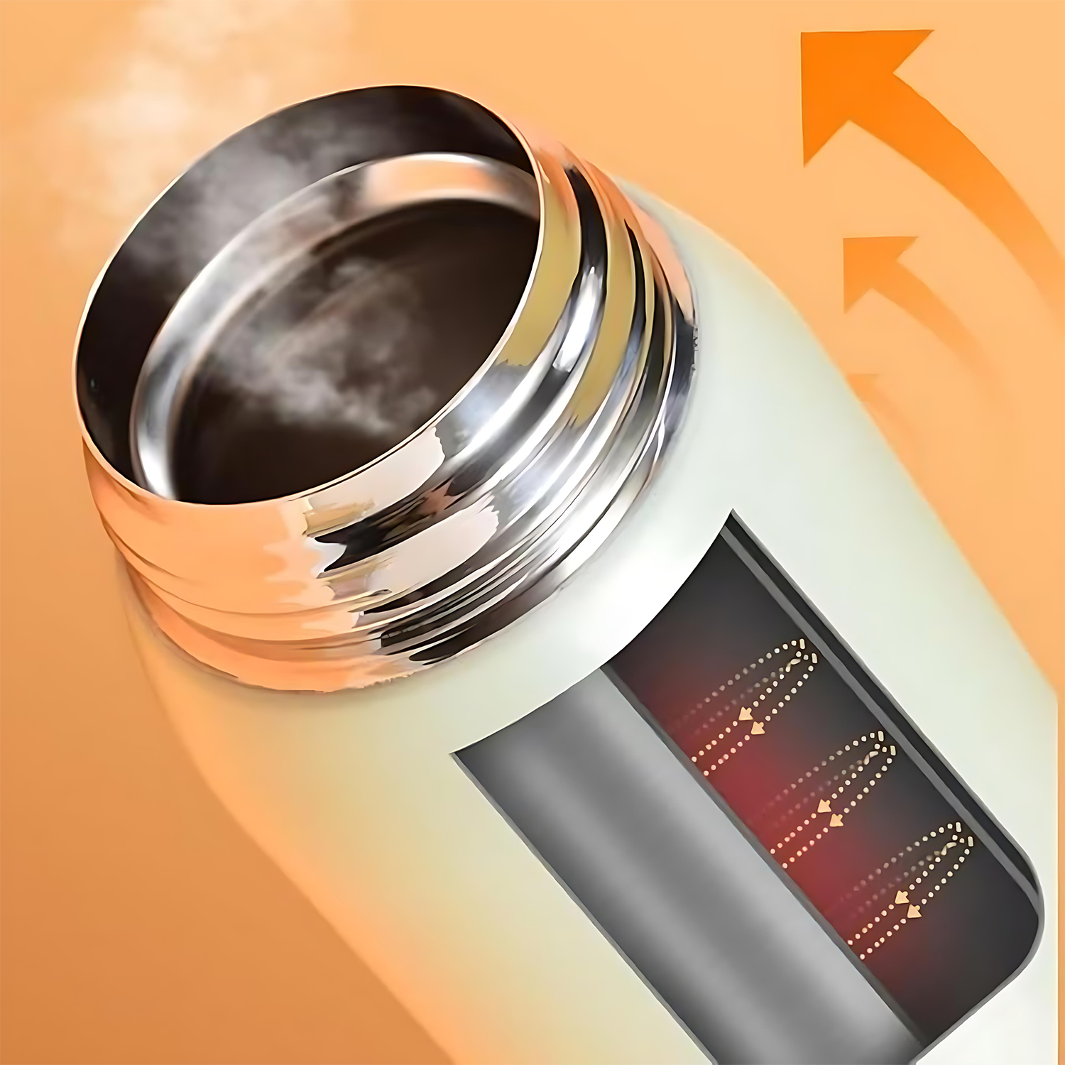 12oz Portable Stainless Steel Children's Thermos Cup 7