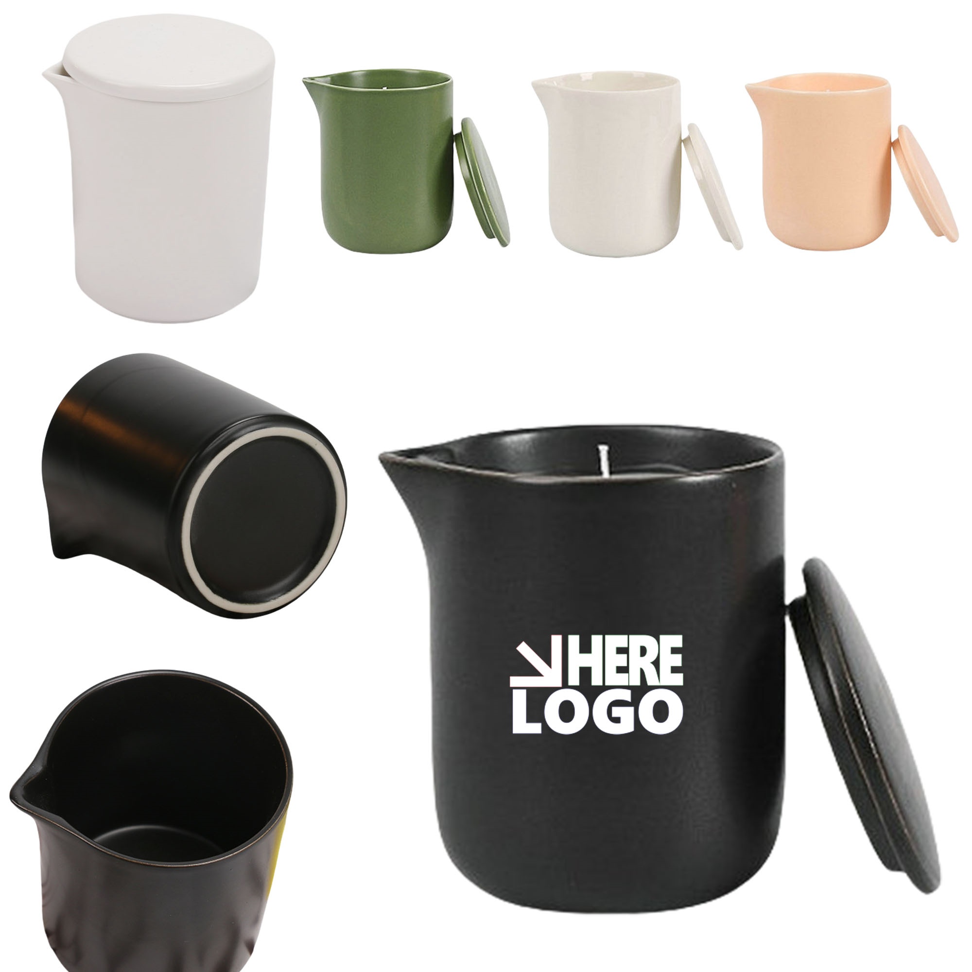Holiday Ceramic Candles 2