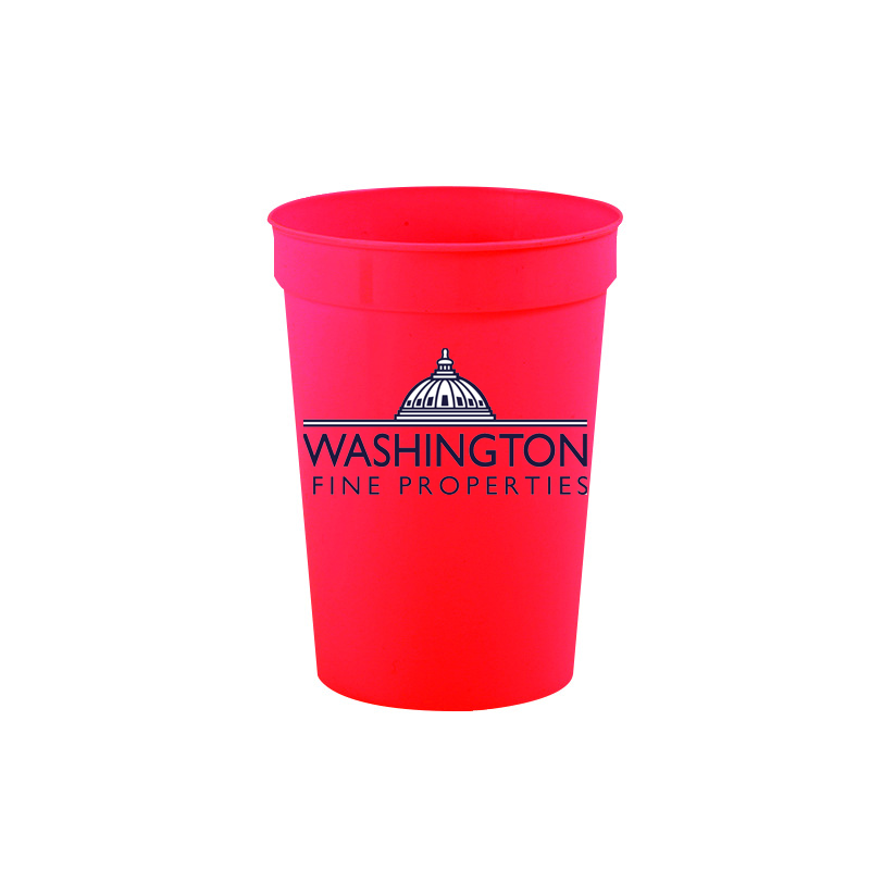 12 Oz Plastic Stadium Mug 2