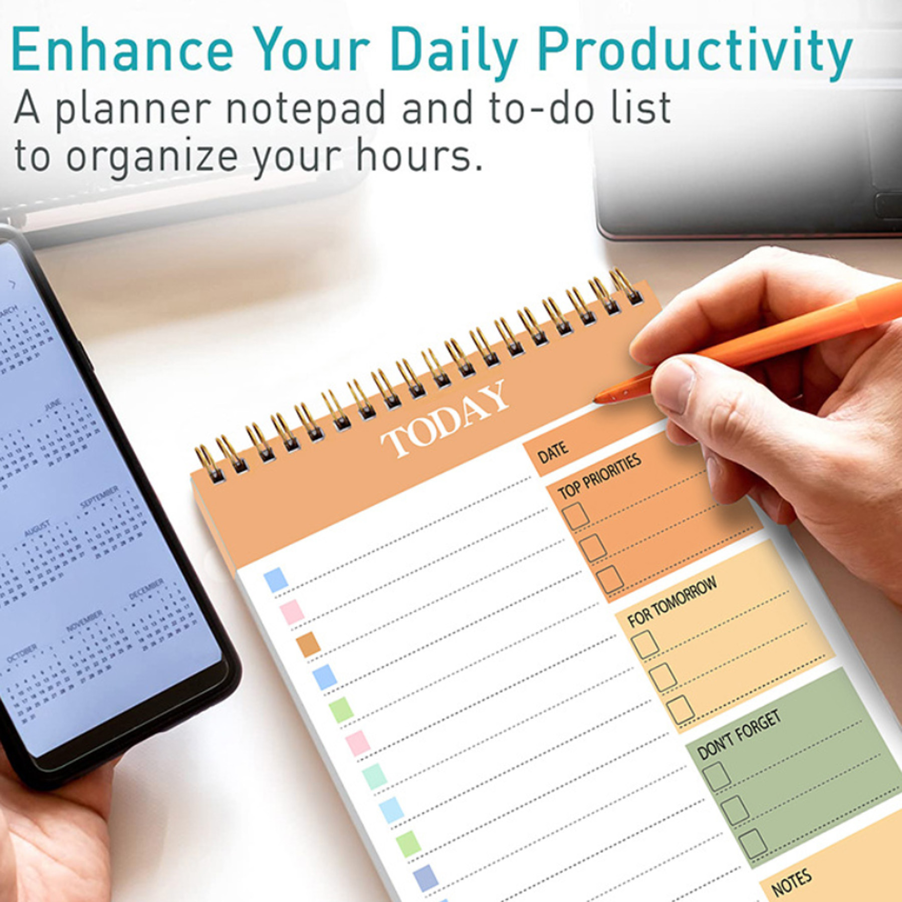 A5 Time Management Plan Notebook 3