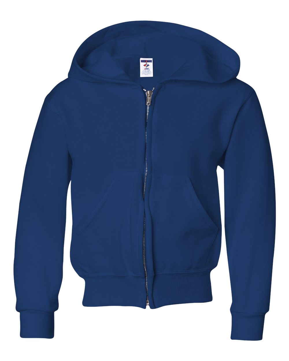 Youth NuBlend® Full-Zip Hooded Sweatshirt - 993BR 22