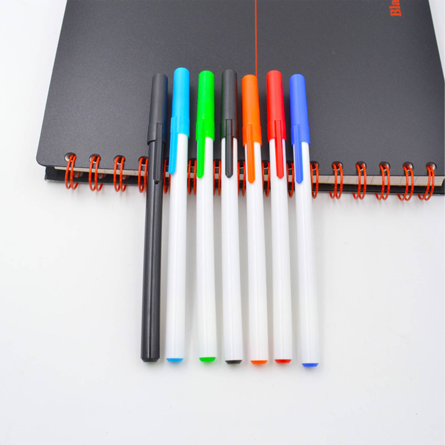 Simple Colourful Ballpoint Pen 12