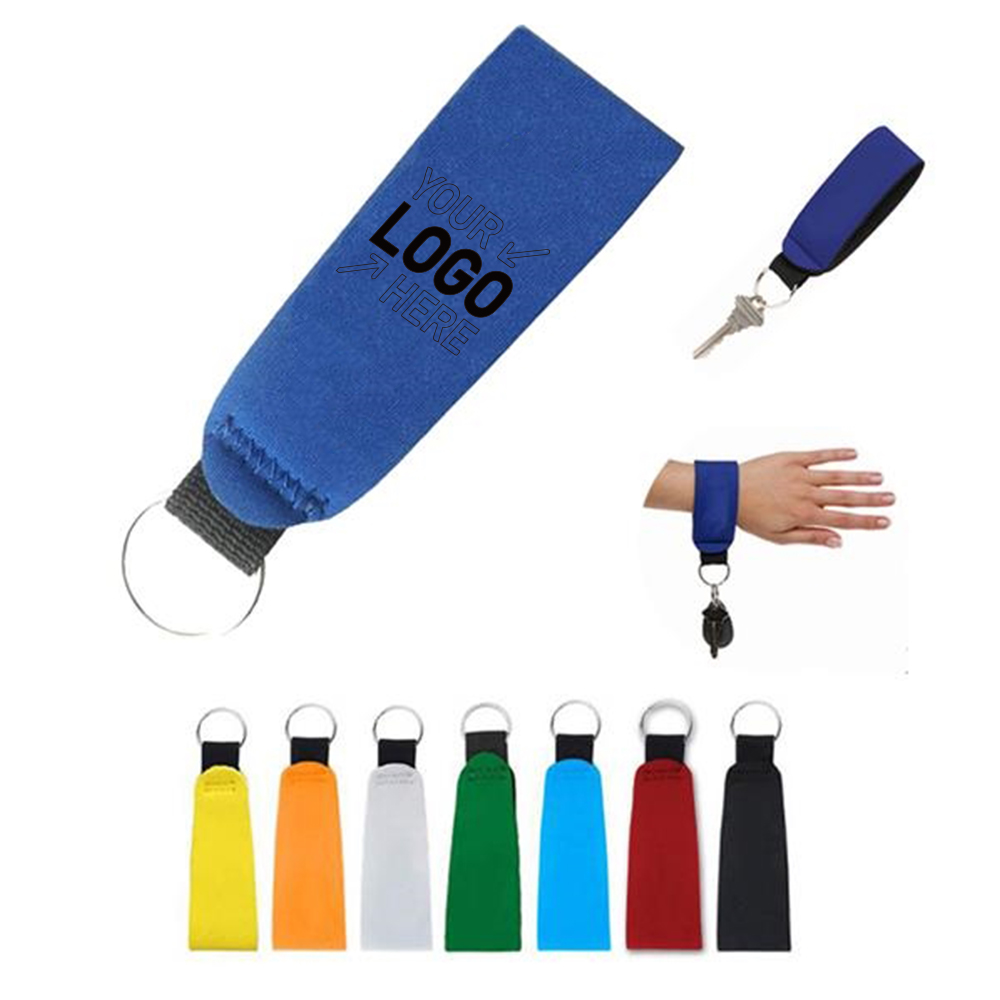 Neoprene Wristband Keychain 2