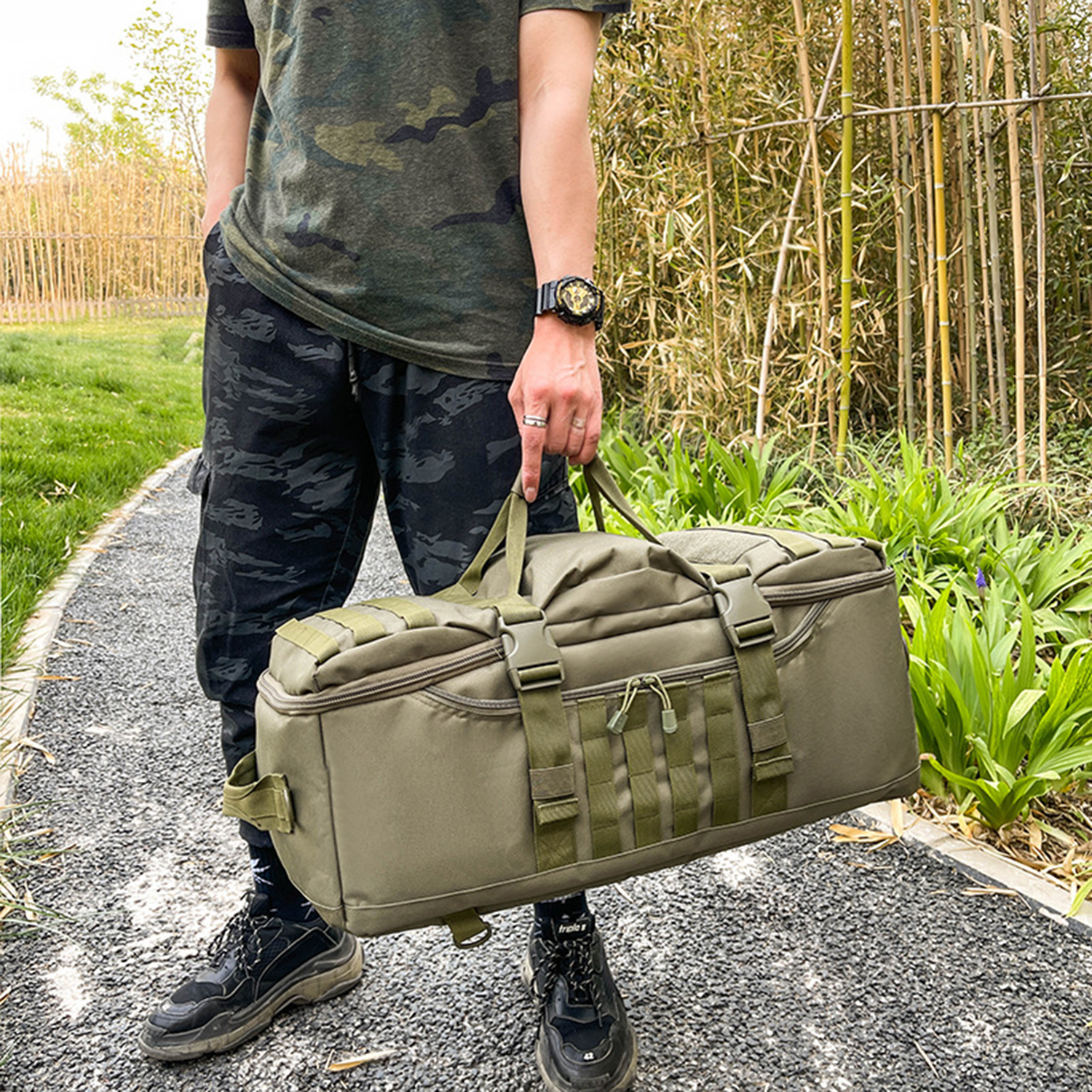 Nylon Large Gym Travel Duffle Bags 2