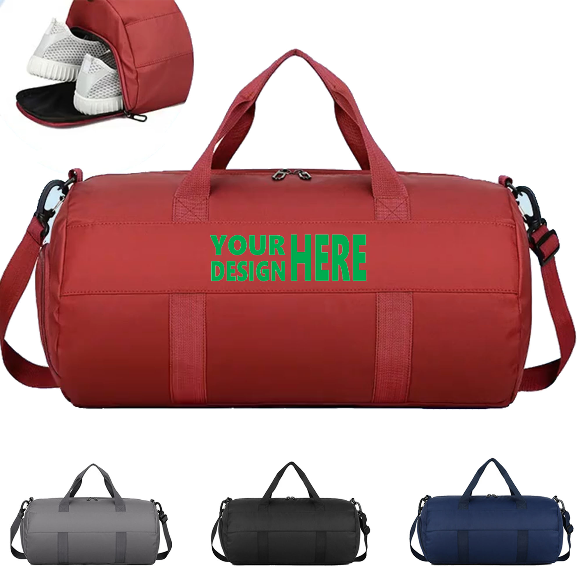 Large Duffel Backpack Sports Gym Bag 3