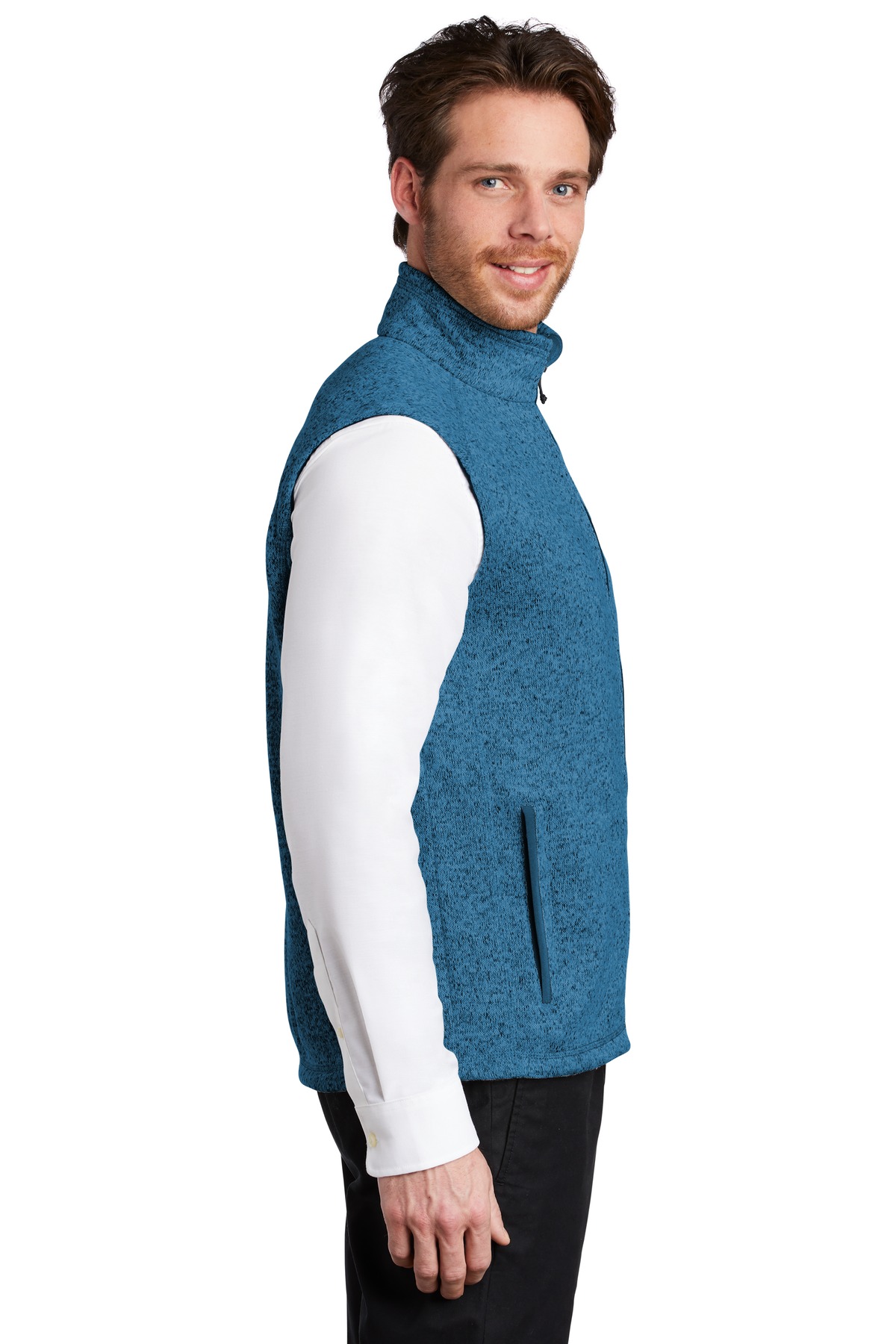 Port Authority Sweater Fleece Vest F236 16