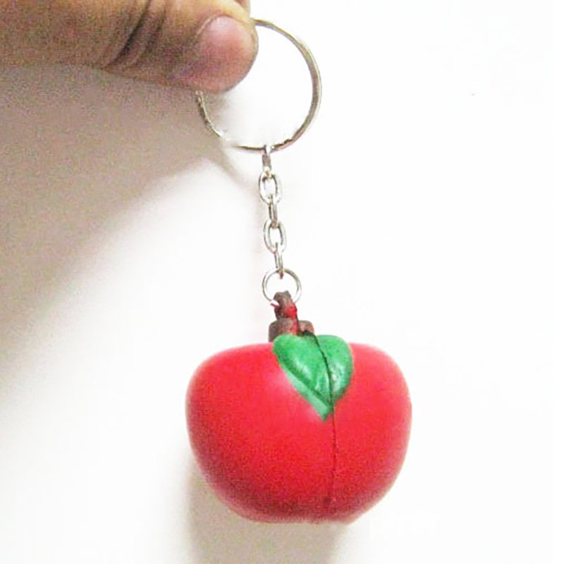2 in 1 Apple Keychain and Stress Reliever 4