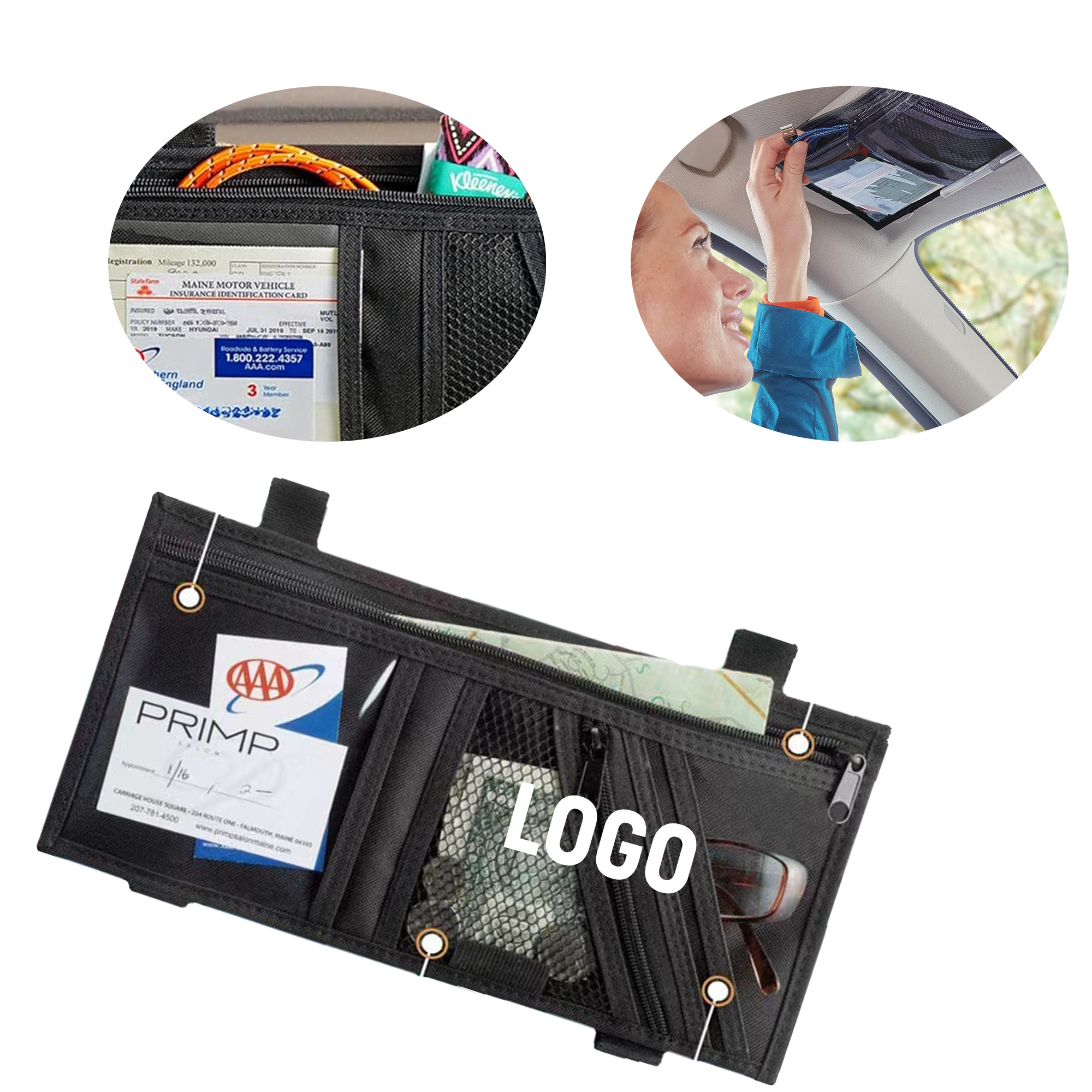 High Road Car Visor Organizer 1