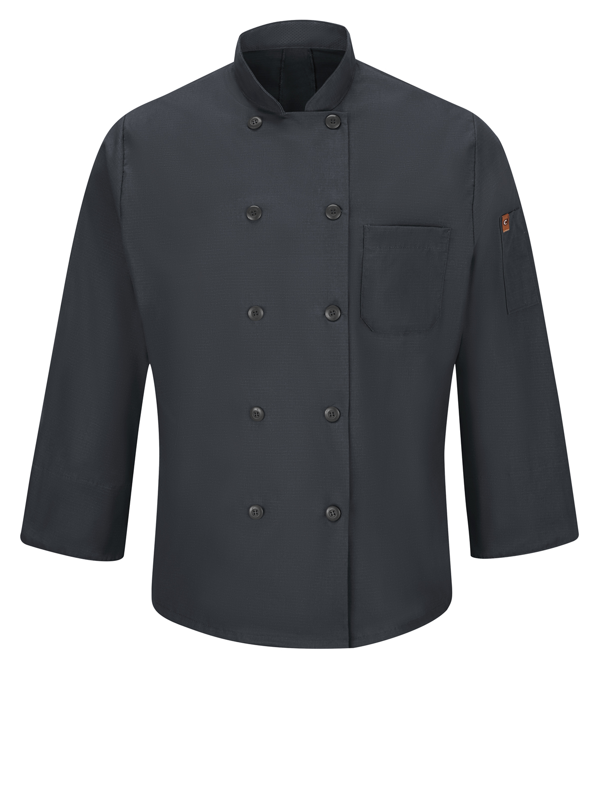 Red Kap Culinary - Men's Ten-Button 25" Chef Coat with OilBlok + MIMIX™ 3