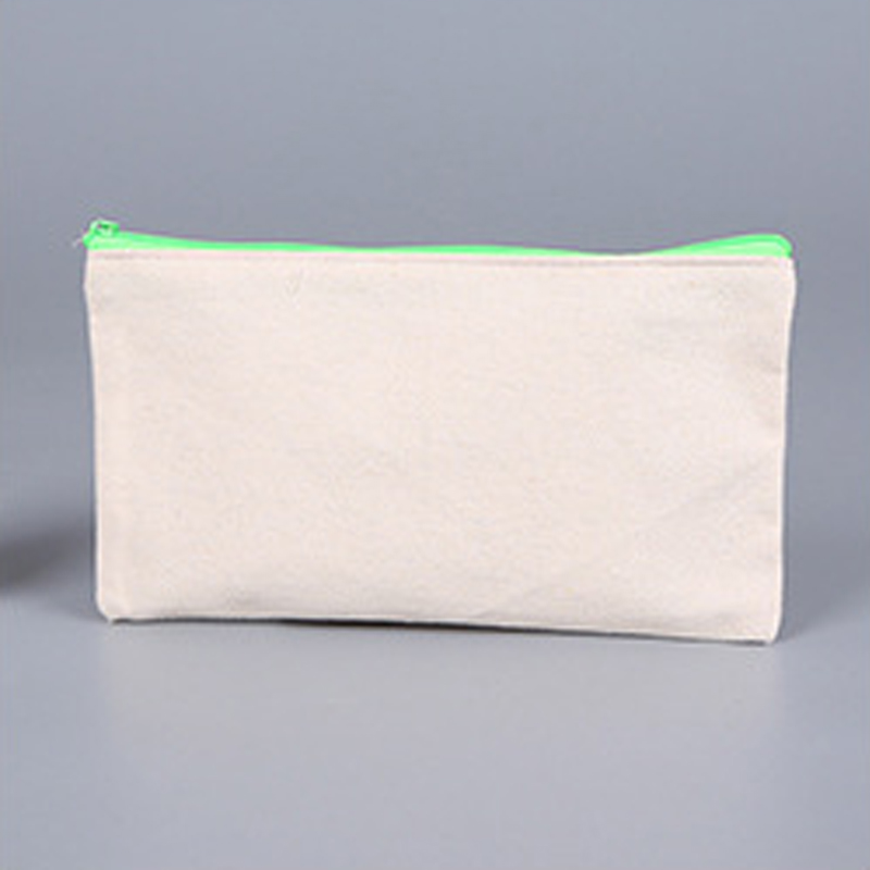 Canvas Zippered Pencil Case 7