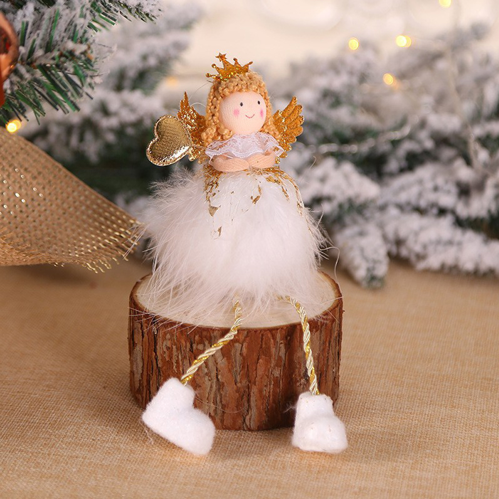 Christmas White Angel Doll 11