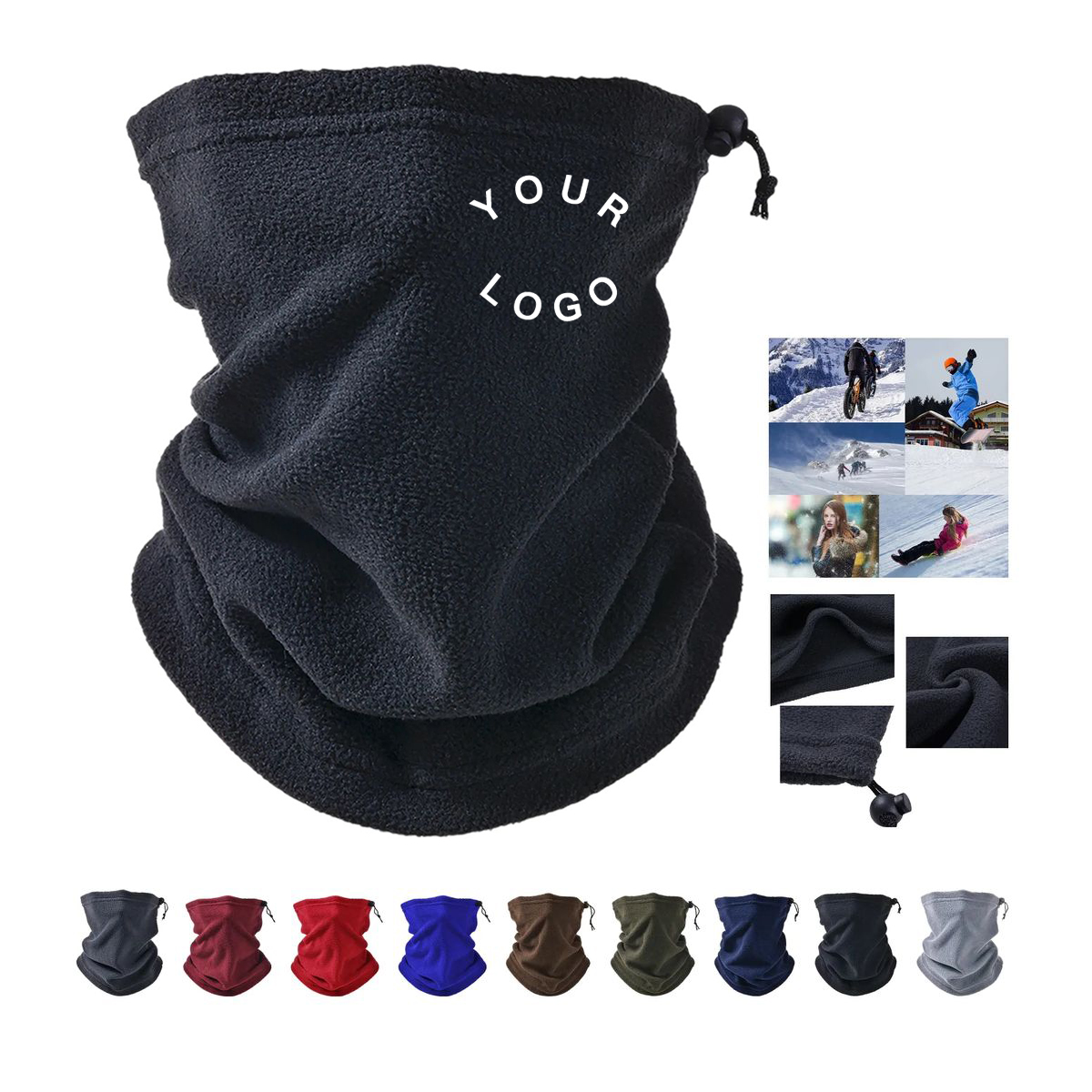 Cold Weather Face Cover Gaiter 9