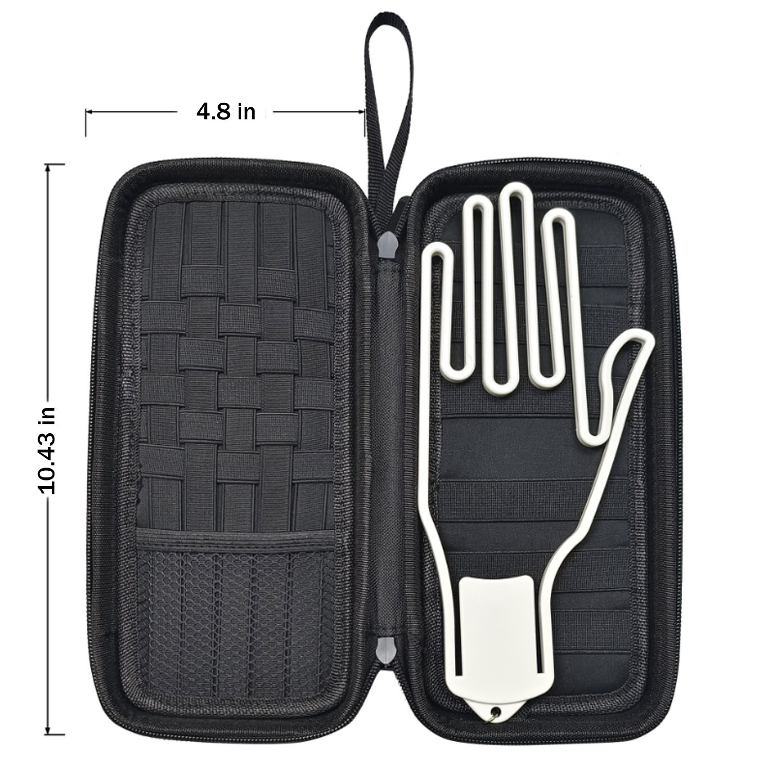 Waterproof EVA Golf Glove Storage Case w/ Carabiner 3