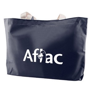 Nylon Tote Bag w/Gusset (14"x11"x3") 1
