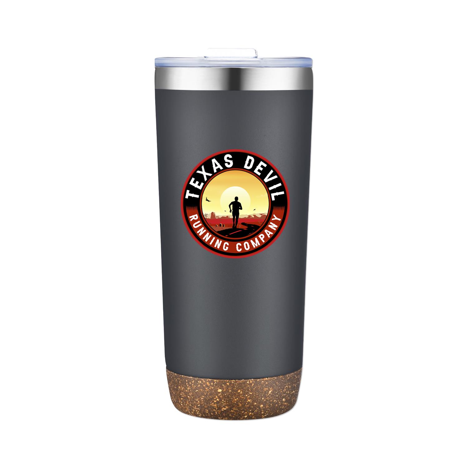 22 Oz. Vacuum Tumbler with Cork Bottom 11