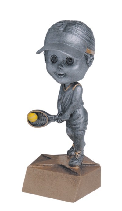 Tennis, Female Bobble Head Figure 1