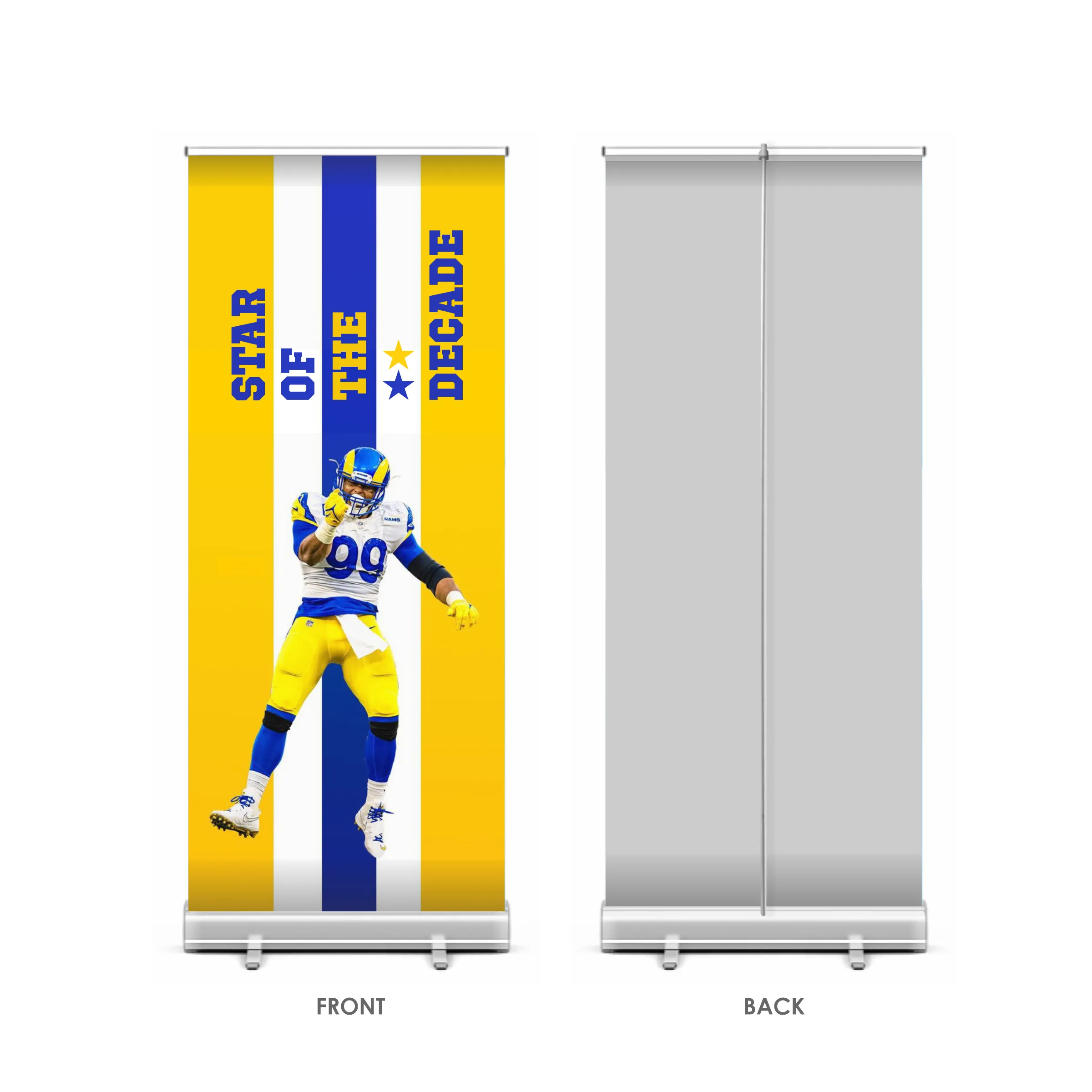 31.5" x 78" Standard Retractable Banner Kit/Product Bundle 2