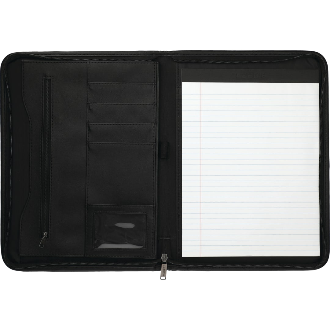 FSC® Mix Executive DuraHyde Zippered Padfolio 42