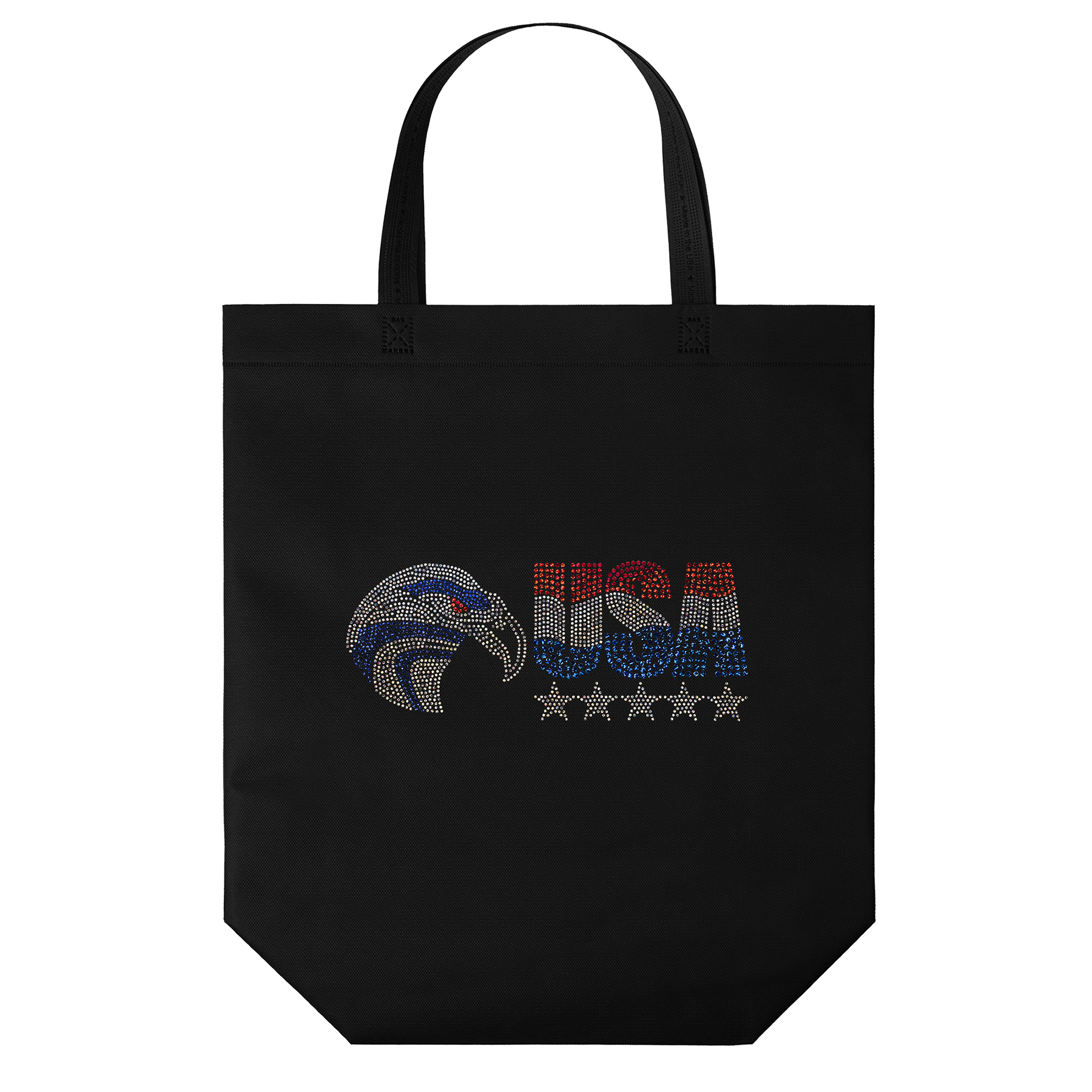 Patriot™- USA Made Non-Woven Tote - Sparkle 7
