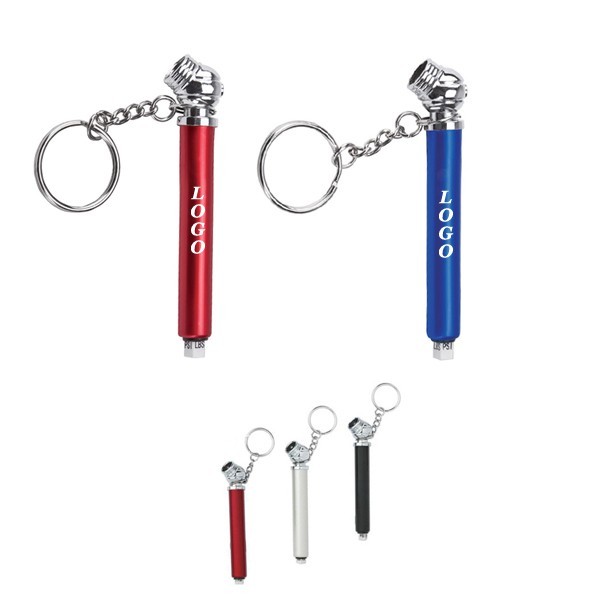 Mini Tire Pressure Gauge Keychain 3