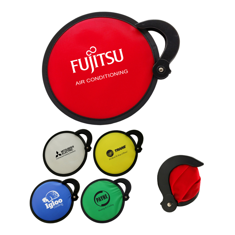 7" Round Foldable Nylon Fan 2