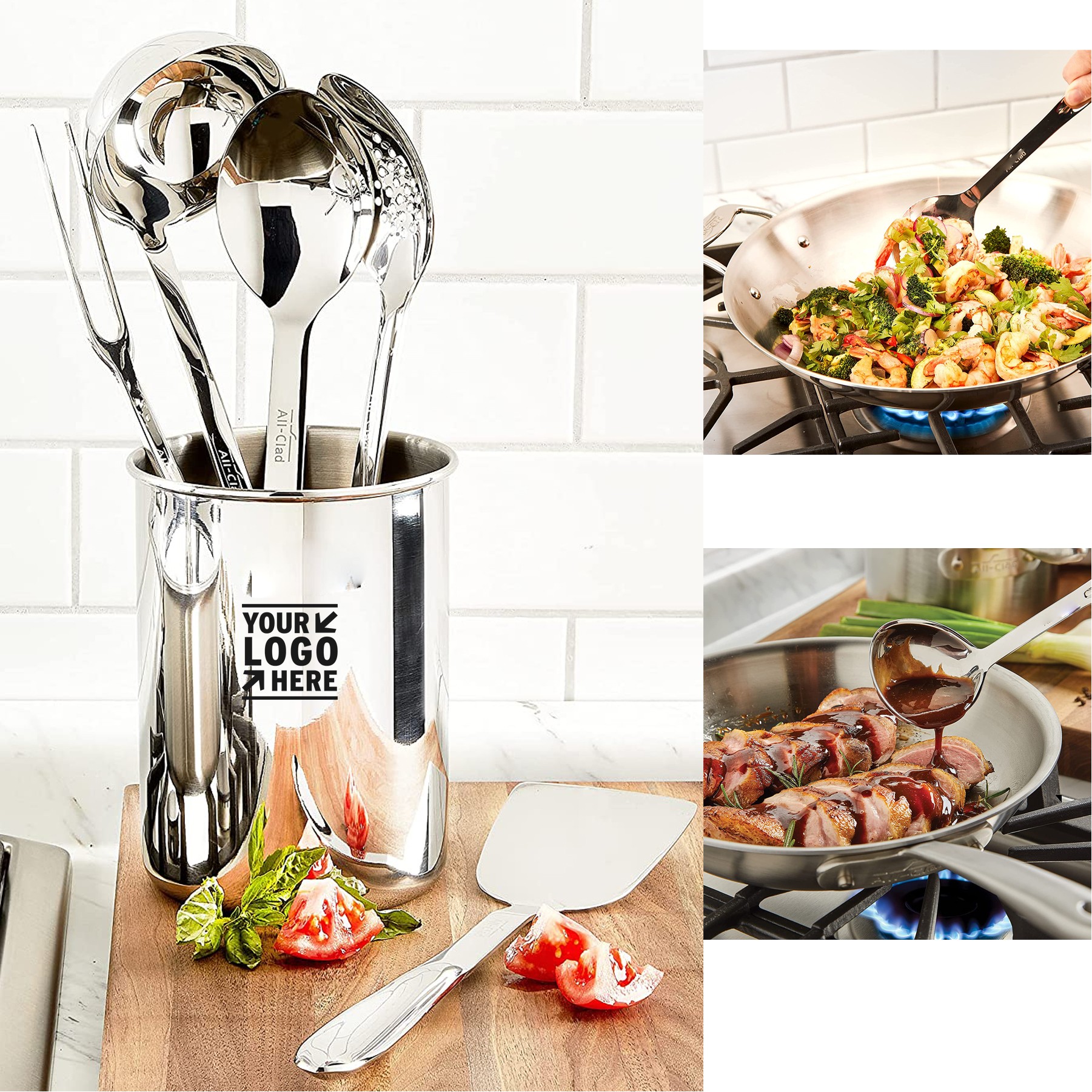 6 Pieces Professional Stainless Steel Kitchen Tool Set 3