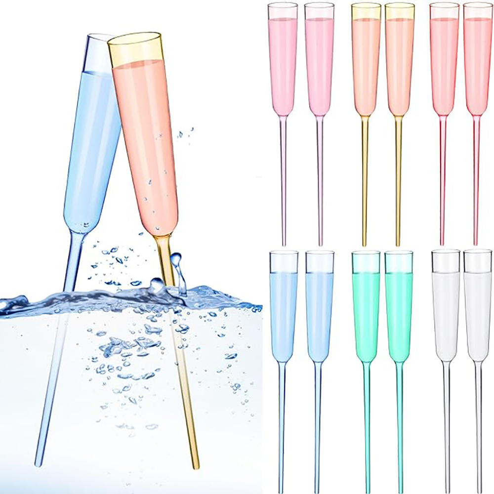 6 Ounces Acrylic Champagne Glass 5