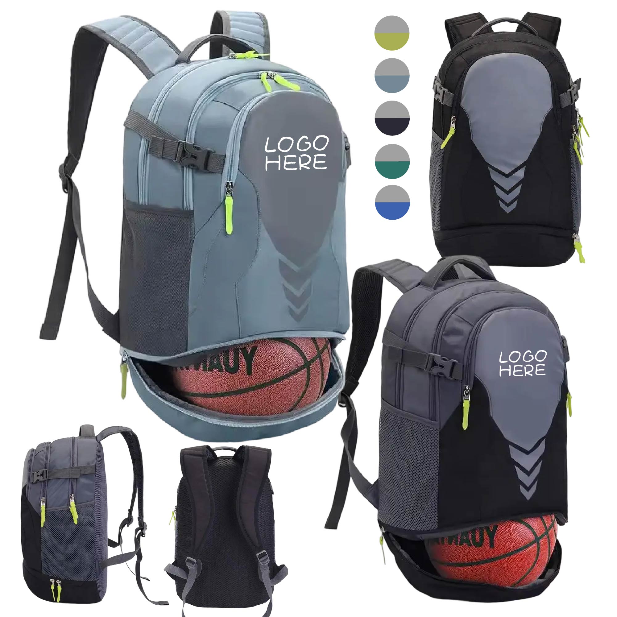 Soccer Basketball Backpack 1