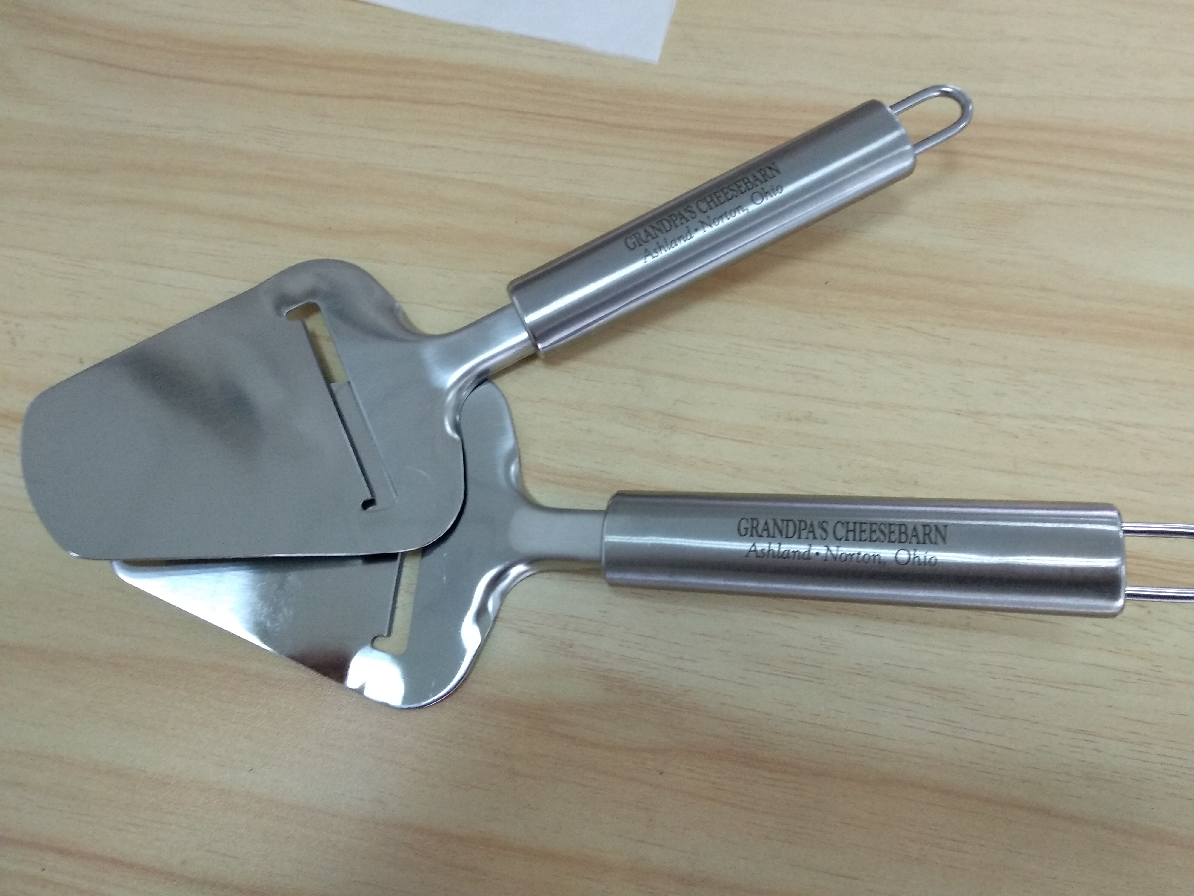 Stainless Steel Cheese Plane 2