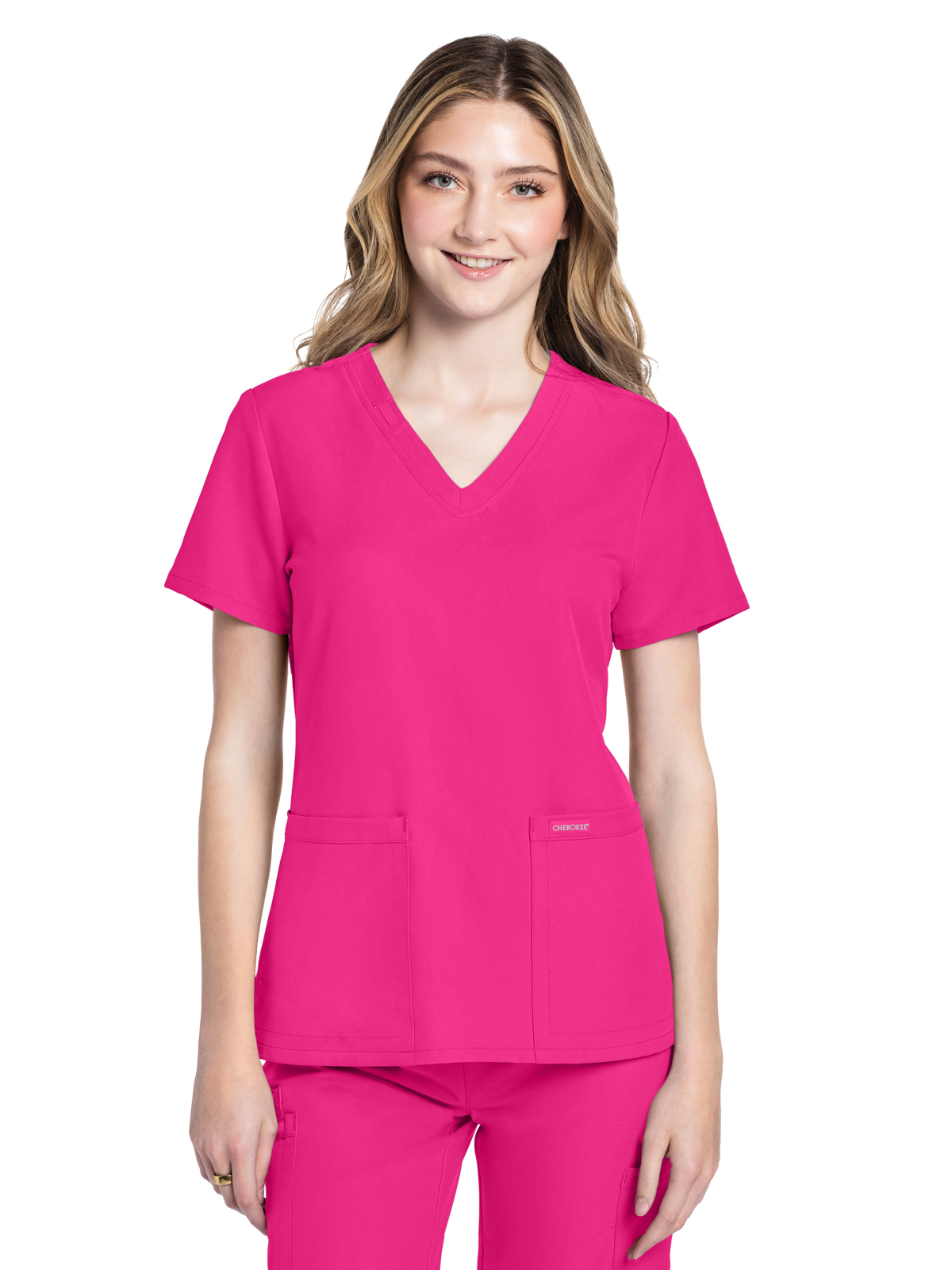 Cherokee - WW Originals Ultra - Women's 2-Pocket V-Neck Top 40