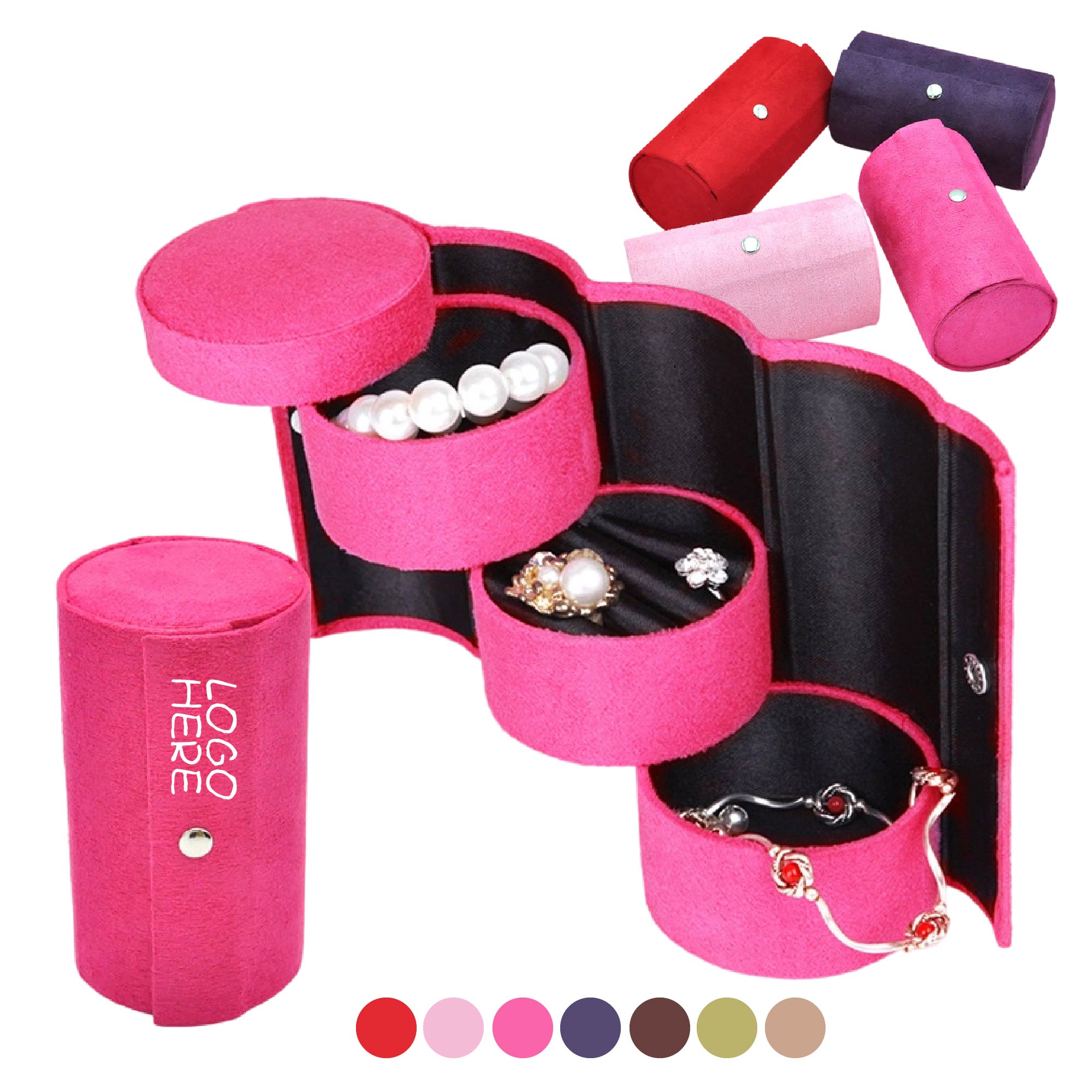 Multi Layer Rotatable Jewelry Box 2