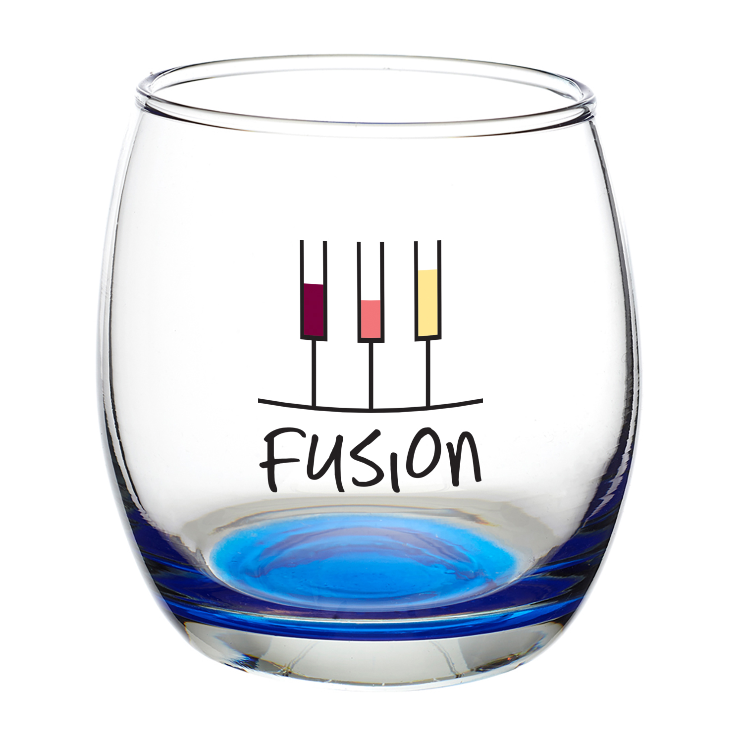 11.5 oz. Mikonos Stemless Wine Glasses 4