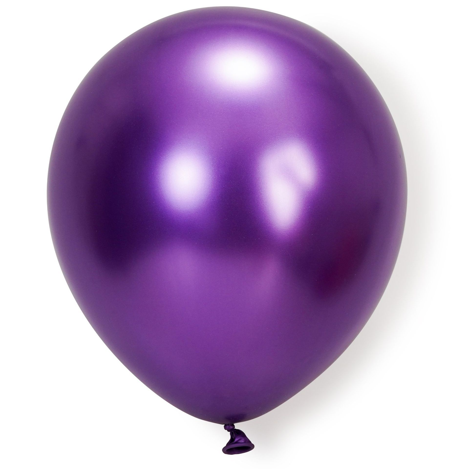 10" Metallic Advertising Helium Latex Balloon 9