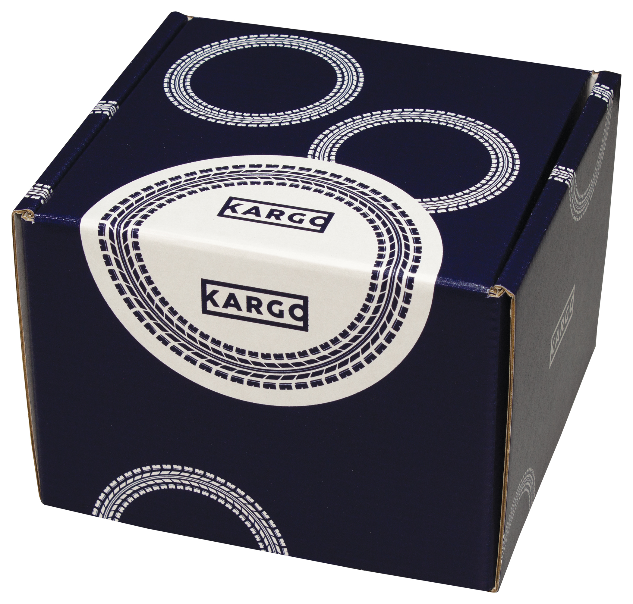 6" x 6" x 4 3/4" - E-Flute Outside Tuck Box 1