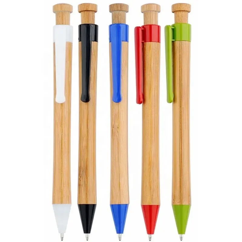 The Camden Bamboo Retractable Wheat Straw Eco-Pen 3