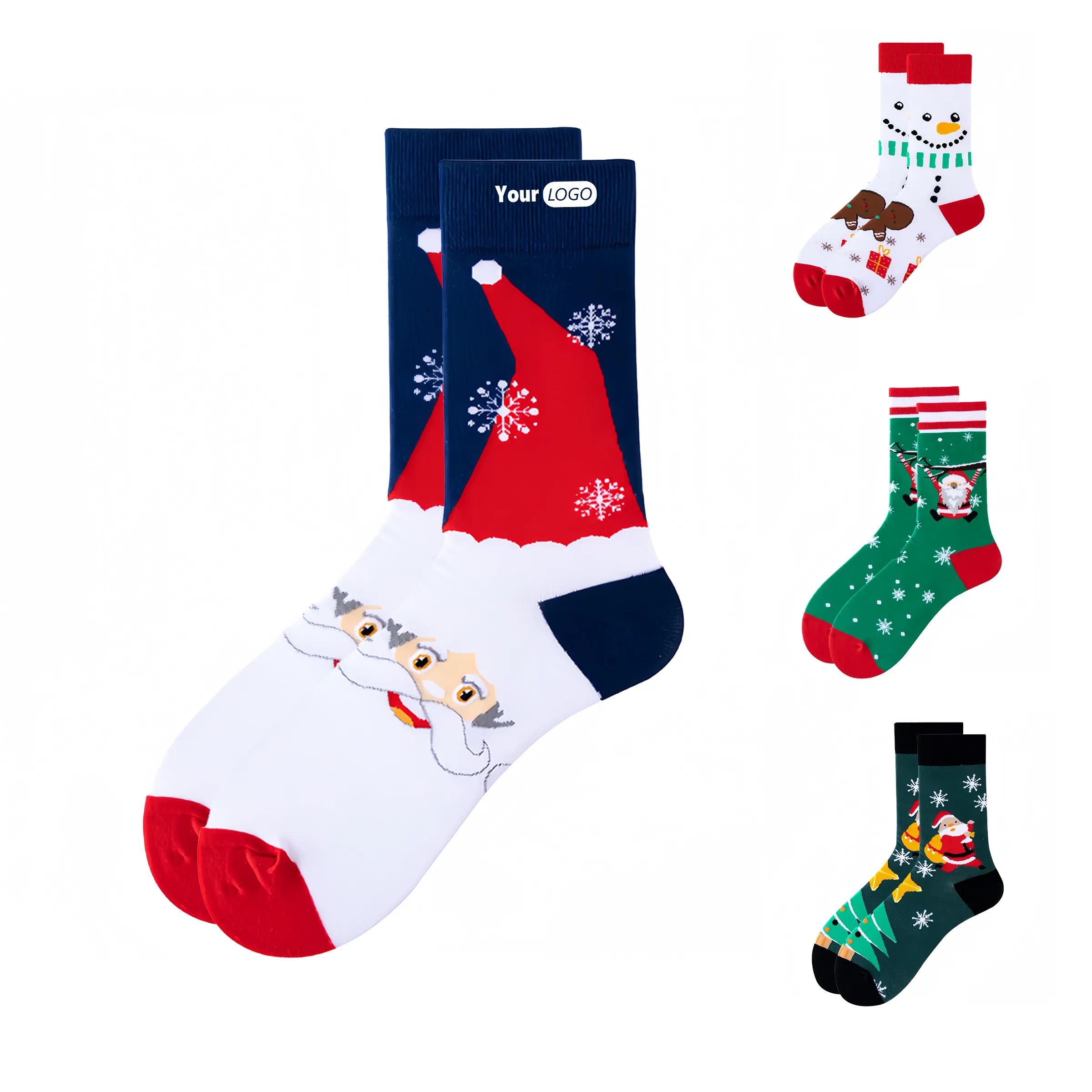 Cotton Santa Claus Socks 2