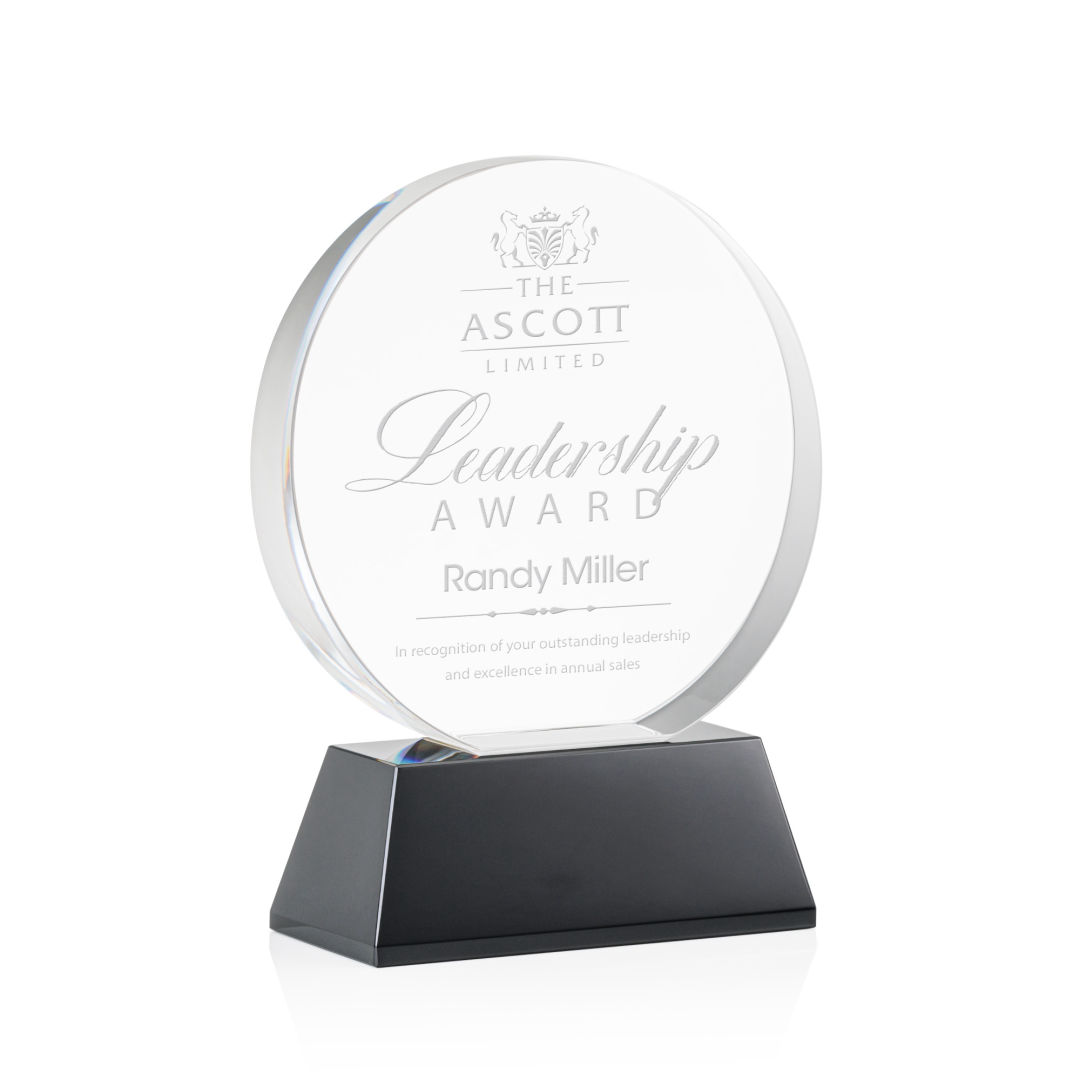 Glenwood Award on Base - Black 3