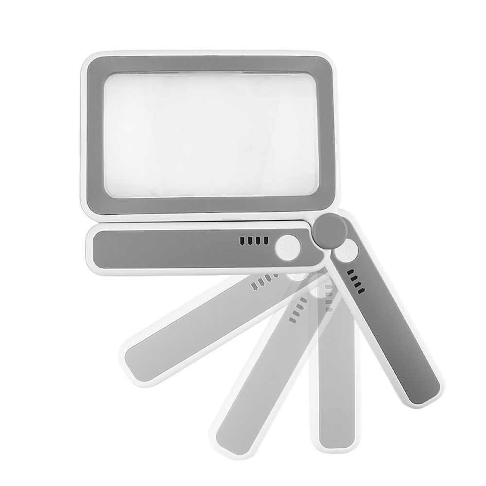 Portable Rechargeable Foldable Handheld Magnifying Glass 1