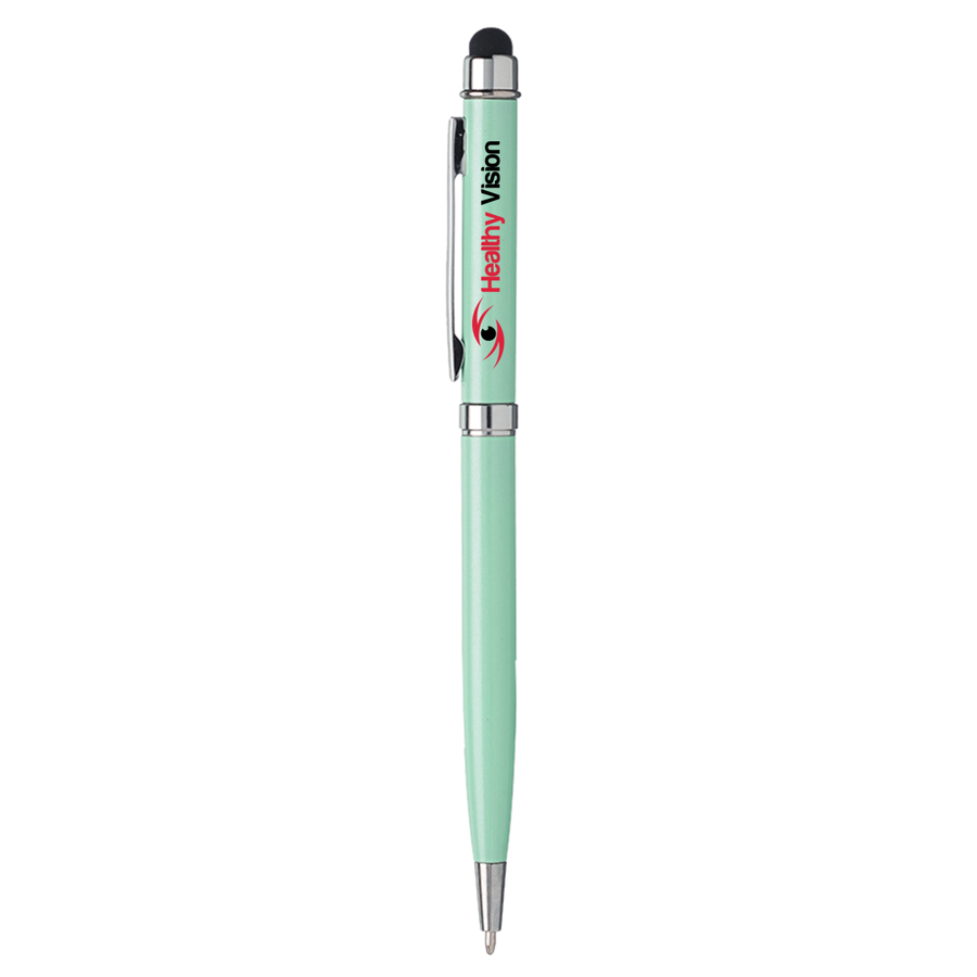 Slim Executive Metal Pen with Stylus 5